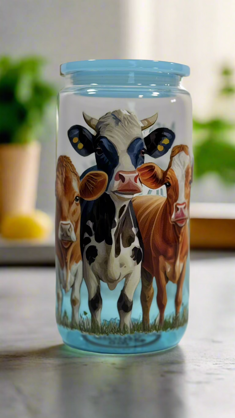 16oz Glass Tumbler