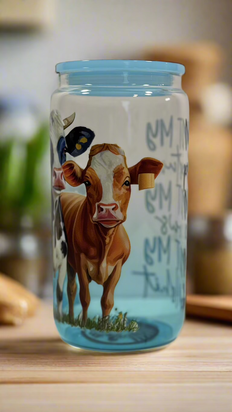 16oz Glass Tumbler