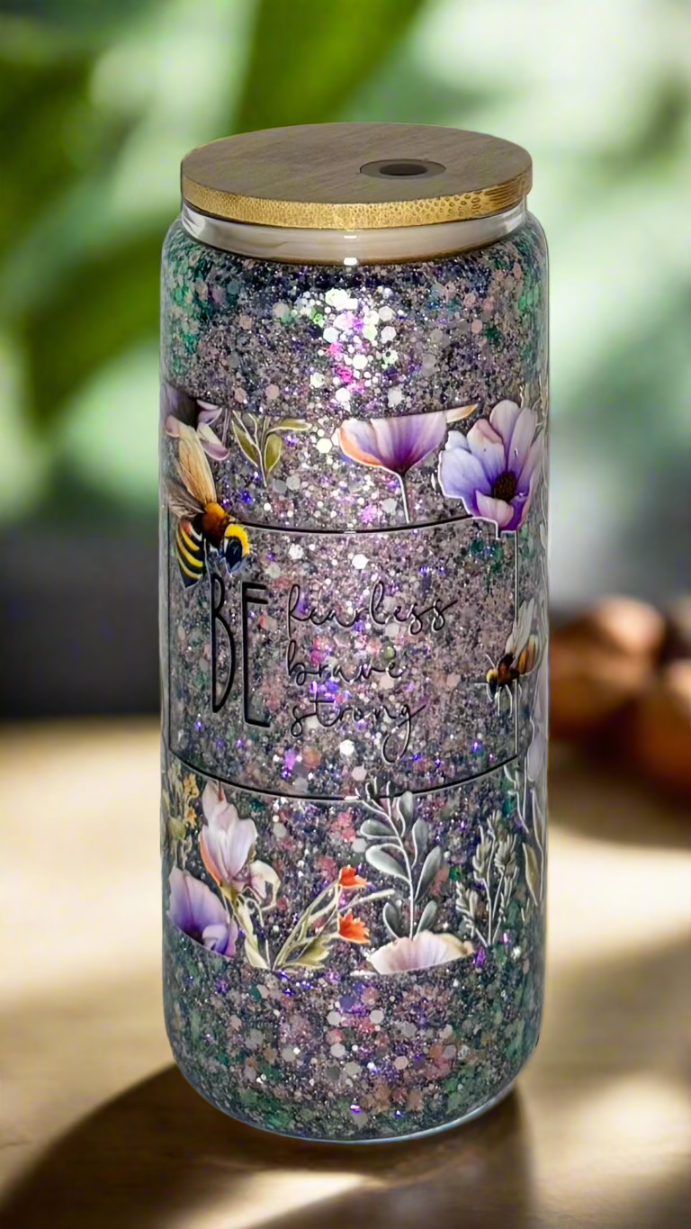 20oz Snowglobe Tumbler - SLOW FLOW