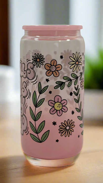 16oz Glass Tumbler